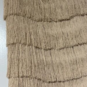 H&M Beige Fringe Skirt